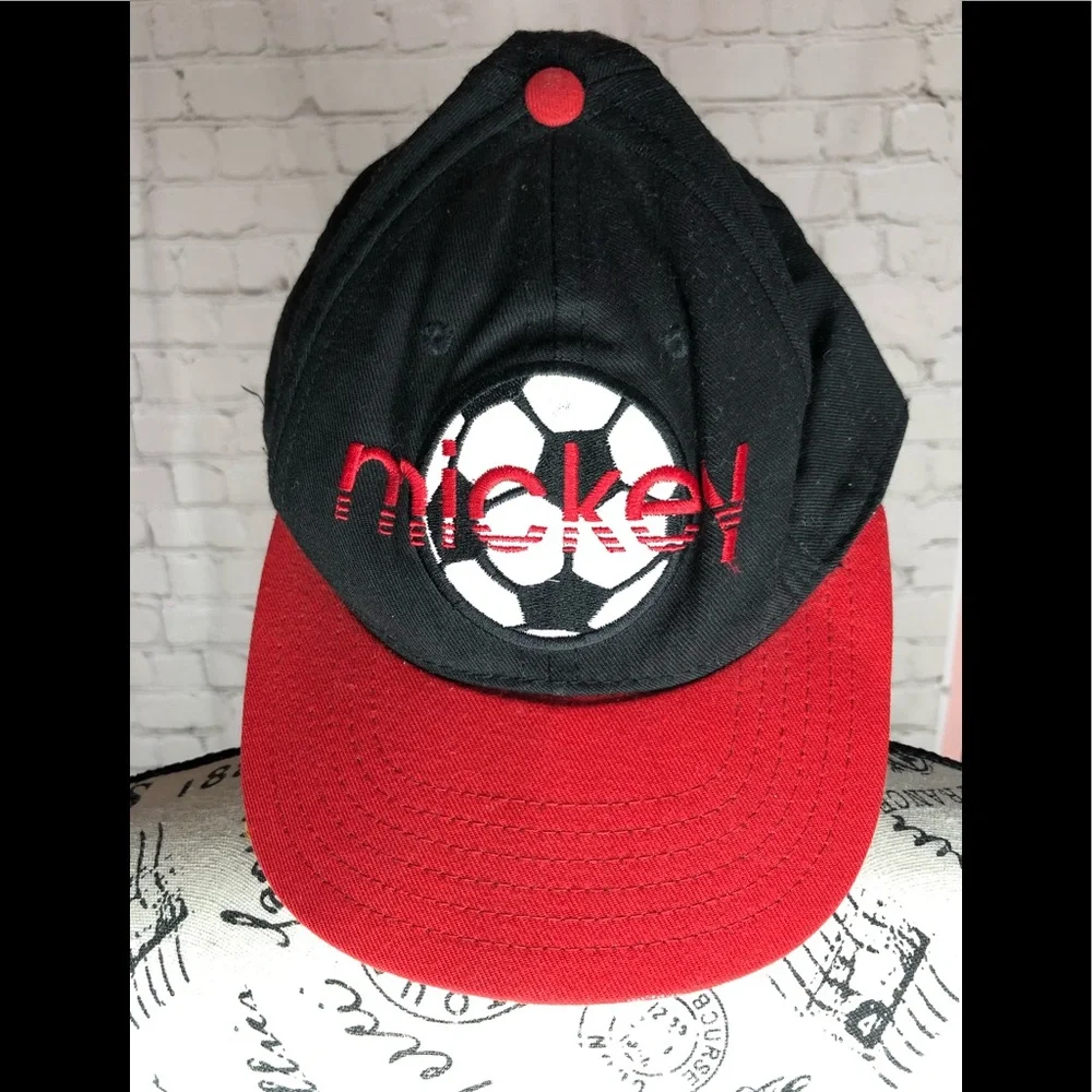 Vintage Mickey Mouse Hat/Soccer Ball